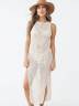 Женское полупрозрачное пляжное платье, артикул: PLPL-2261