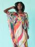 Женское длинное пляжное платье-туника, артикул: PLPL-2162