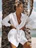Женская пляжная туника-рубашка, артикул: PLPL-2164