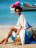 Женская пляжная туника с узором, артикул: PLPL-2189
