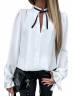 Женская блузка с завязками, артикул: JBLTDS-647