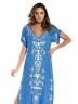 Женское пляжное платье с цветочным принтом, артикул: PLPL-2140