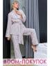 Женская пижама с принтом, артикул: ZHNBU-1082