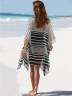 Женская пляжная полосатая туника, артикул: PLPL-2031