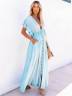 Женское длинное пляжное платье, артикул: PLPL-2267