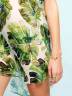 Женская пляжная туника с растительным принтом, артикул: PLPL-2034