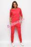 Женский трикотажный костюм со стразами, артикул: AS8-SKSK-2113