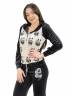 Женский бархатный спортивный костюм с пандами, артикул: AS8-SKSK-3062