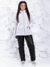 Женский зимний лыжный костюм, большие размеры, артикул: AS8-SKUA-3887B