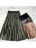 Женская велюровая плиссированная юбка, артикул: ZJTDS-90