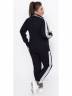 Женский спортивный трикотажный костюм с лампасами, артикул: AS8-SKMA-3981