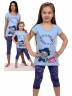 Детский трикотажный костюм с звездочками, артикул: DSKNA-107