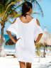 Женская свободная пляжная туника с открытыми плечами, артикул: PLPL-1883