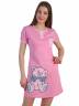 Женская сорочка с розовым мишкой, артикул: ZHNBNA-621