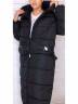 Женская удлиненная однотонная куртка, артикул: JVOTDS-3511