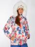 Женский зимний костюм с меховой опушкой на капюшоне, артикул: AS8-SKSL-5508