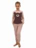 Детский махровый костюм для девочек, артикул: DSKNA-313