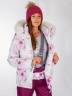 Женский зимний костюм с цветочным принтом, артикул: AS8-SKSL-5509