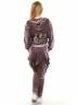 Женский велюровый костюм с пайетками, артикул: AS8-SKSK-2125