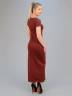 Женское длинное трикотажное платье, артикул: PLSK-1792