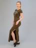 Женское длинное трикотажное платье, артикул: PLSK-1793