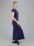 Женское длинное трикотажное платье, артикул: PLSK-1795