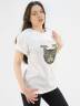 Женская футболка с принтом кошка, артикул: JFSK-932