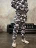 Мужской спортивный костюм в стиле милитари, артикул: MSKSS-2061