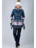 Женская зимняя куртка Снежинка, артикул: AS8-SKAB-3028
