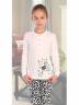 Детская пижама с принтом Мышонок, артикул: DPINA-111